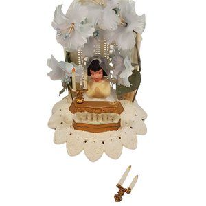 Vintage 50's Wilton Cake Topper First Communion